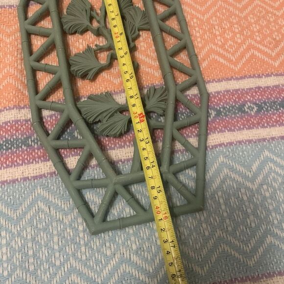 2 Faux bamboo vintage wall decor - Picture 8 of 9